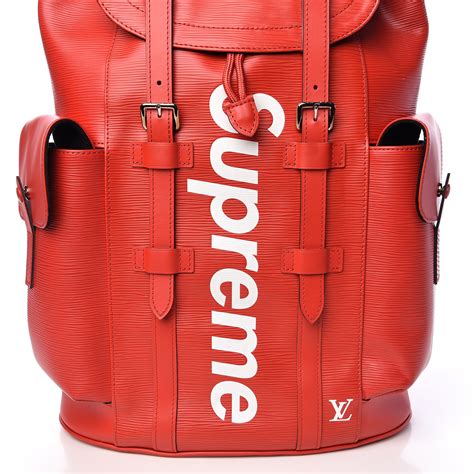 supreme lv christopher backpack